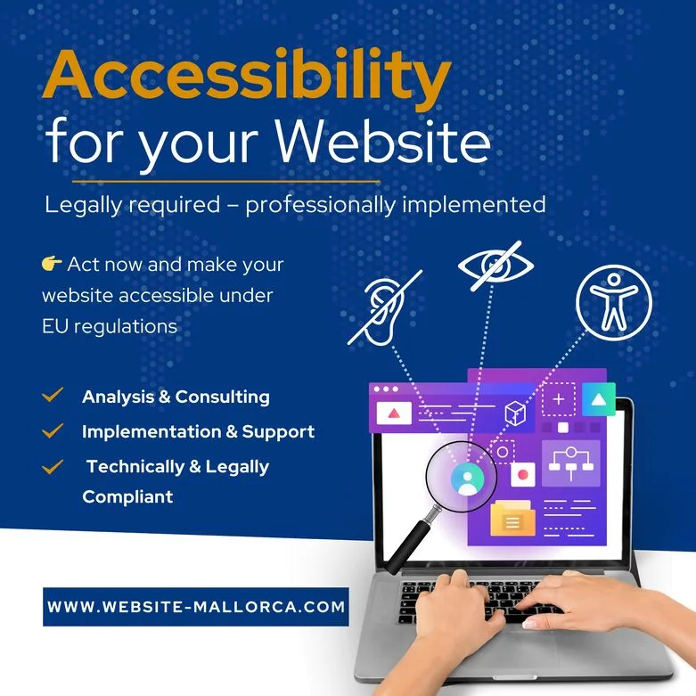 Digital Solutions Mallorca - Website Mallorca Accessible Website 2025