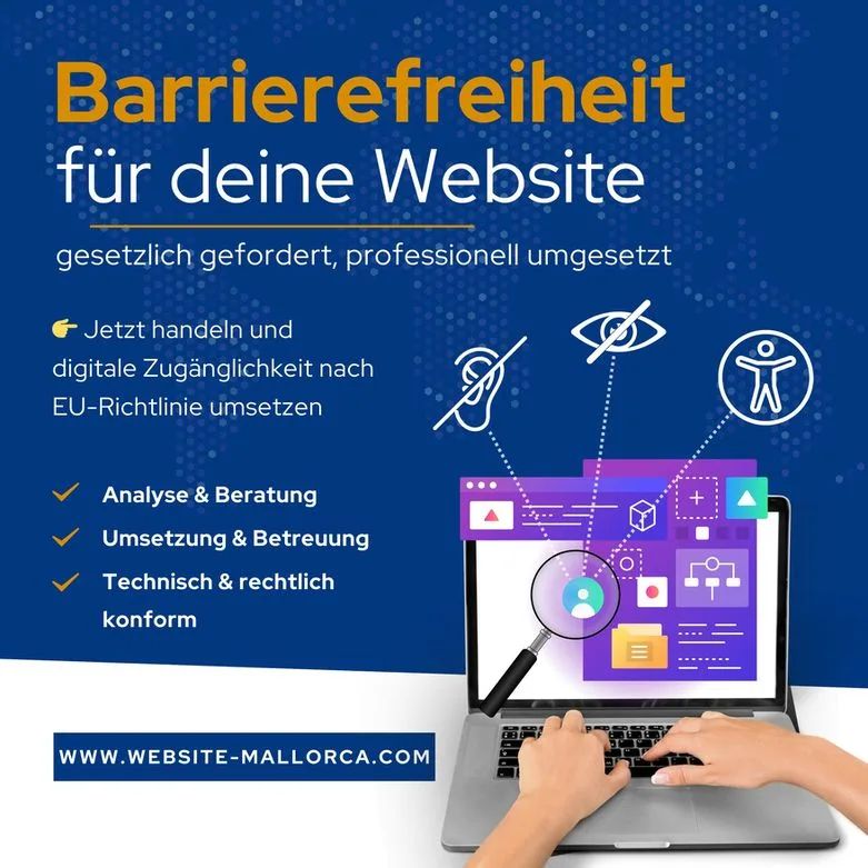 Barrierefreie Website 2025